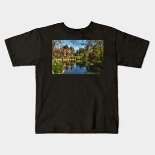 A Backwater At Goring on Thames Kids T-Shirt